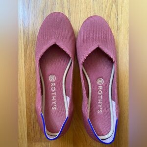 Rothy's The Flat Captoe rare Copper Flats size 10